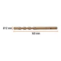 Brocas SDS Plus 12mm x160mm Concreto Truper 101188 Truper-Brocas SDS Plus 12mm x160mm Concreto Truper 101188 Punta de cruz, tecn