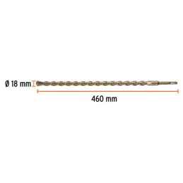  Brocas SDS Plus 18mm x460mm Concreto Truper 101208 22.881356 Brocas SDS Plus 18mm x460mm Concreto Truper 101208

Punta de cruz,