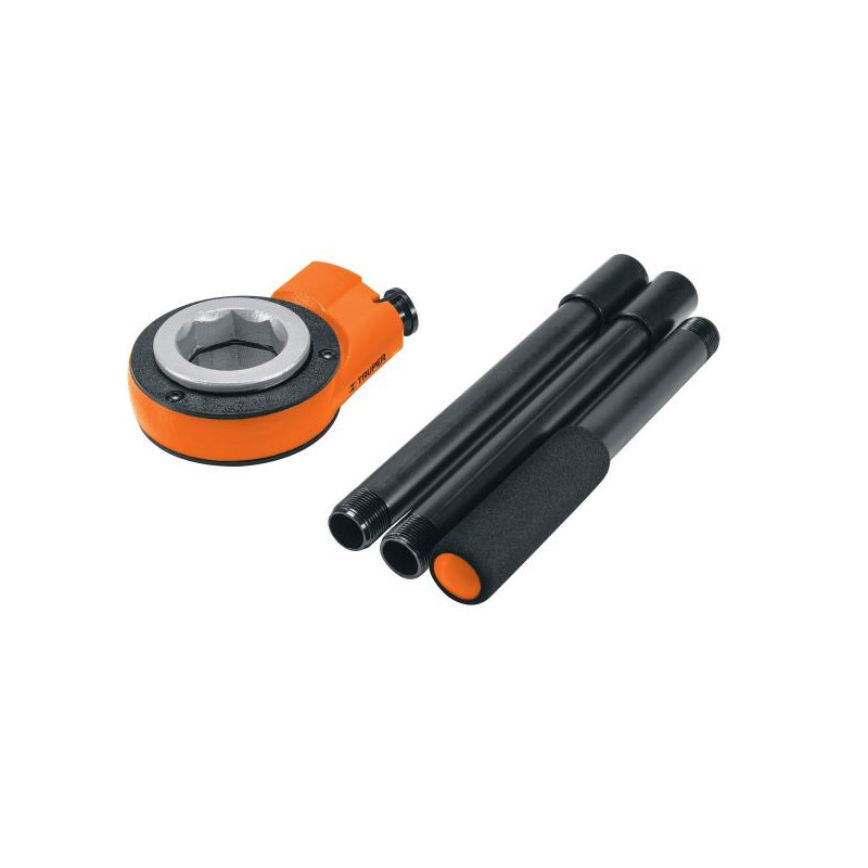  Cabezal para dado de Tarraja 1/2" 3/4" 1" 1-1/4", 1-1/2" Y 2", CA-851 13087 Truper 112.711864 Cabezal para Dados de Tarraja 1/2