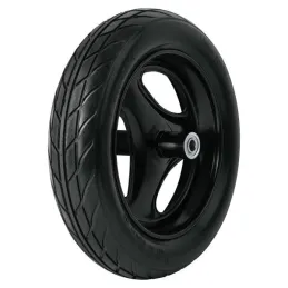  Llantas completa 16" x4" Imponchanble Reforzada doble rodaje Incluye rin eje y baleros, RN-X 19658 Truper 83.898305 Llanta Comp
