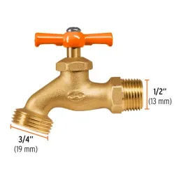  Caños para Jardin de Nariz 1/2" Salida3/4 Granel, Truper 100817 11.101695 Caños para Jardin de Nariz 1/2" Salida3/4 Granel, Tru