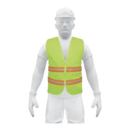 Chaleco de Seguridad Unitalla Verde Cintas Dobles 3/4" con cierre Alta Visibilidad, CHS-600V 13474 Truper 8.050847 Chaleco de S
