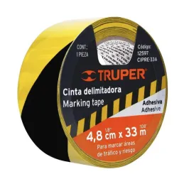  Cintas de Señalizacion 33m Adhesivo Acrilico, Truper 12597 9.322034 Cintas de Señalizacion 33m Adhesivo Acrilico, Truper 12597
