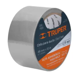  Cintas Ducte Tape 48mm x10m Resistente a Temperaturas Truper 12586 3.559322 Cintas Ducte Tape 48mm x10m Resistente a Temperatur
