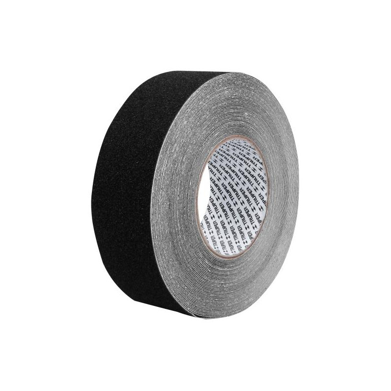  Cintas adhesivas antiderrapantes 2" x18m Negro Pisos y Rampas, Truper 101444 54.237288 Cinta Antiderrapante 2" (50mm) x 18M Neg
