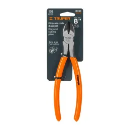  Alicates de corte diagonal 8" CrVanadio MangoPVC Truper 12353 16.949153 Alicate de Corte Diagonal 8" Mango de PVC, Truper 12353