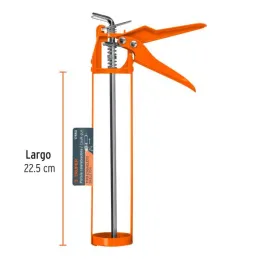  Aplicador de Silicona, Tipo Esqueleto, con Varilla de Empuje, PICA-E 17550 Truper 7.966102 Pistola para Silicona Tipo Esqueleto