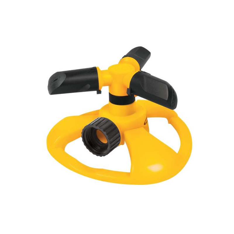 Aspersor Plastico 3 Brazos de ABS chorro fino 3/4", Alcance 3.5m, 50 PSI, Area 360, REG-2P 20069 Pretul 6.610169 Aspersor Plast