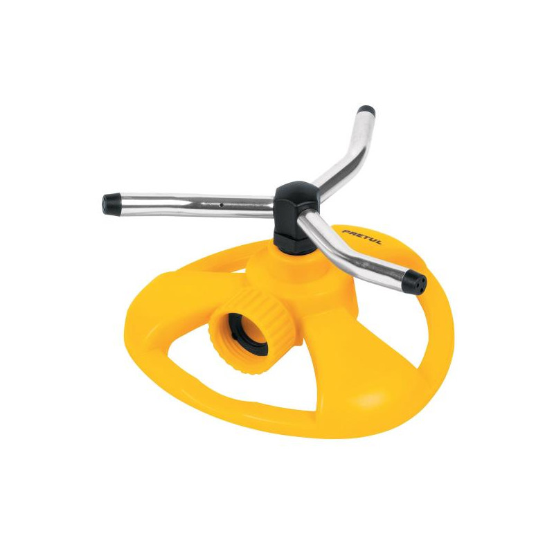  Aspersor Plastico 3 Brazos de Aluminio 3/4", Alcance 5m, 50 PSI, Area 360, REG-3 20065 Pretul 7.966102 Aspersor Plastico 3 Braz