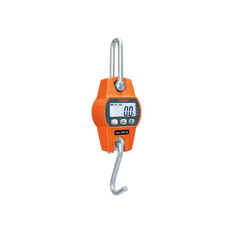  Balanzas Electonica 300kg Colgante 2Medidas 3AA Industrial Domestico, Truper 100788 145.762712 Balanza Electronica 300kg Colgan