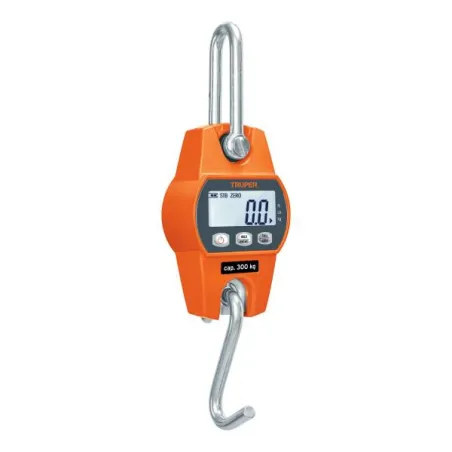  Balanzas Electonica 300kg Colgante 2Medidas 3AA Industrial Domestico, Truper 100788 145.762712 Balanza Electronica 300kg Colgan
