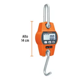  Balanzas Electonica 300kg Colgante 2Medidas 3AA Industrial Domestico, Truper 100788 145.762712 Balanza Electronica 300kg Colgan
