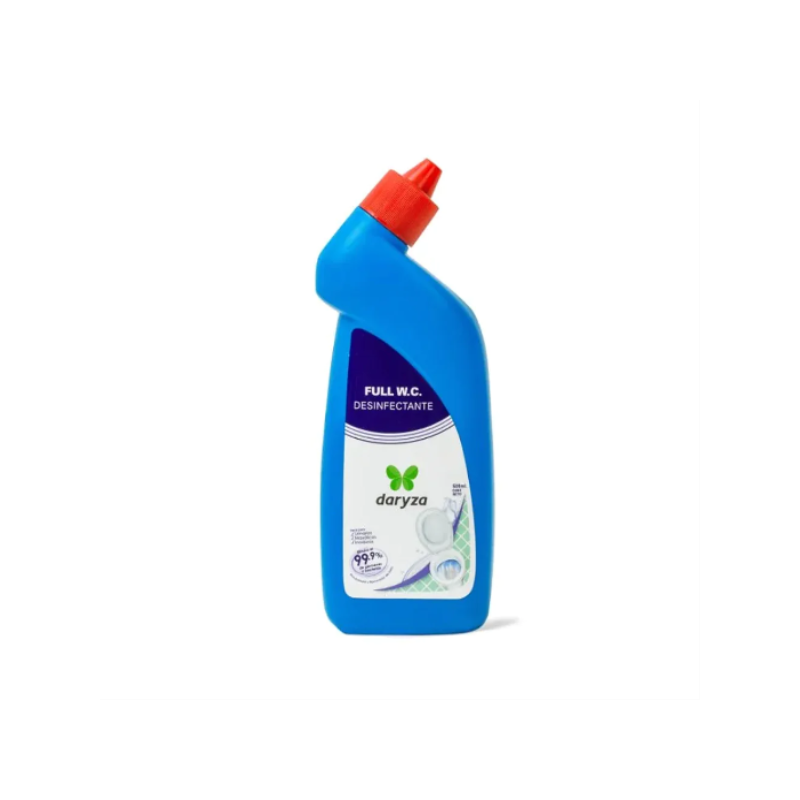  Limpiador Desinfectante FULL W.C. 500ml, 2909 Daryza 12.627119 Limpiador Desinfectante FULL W.C. 500ml, 2909 Daryza

Limpiador 