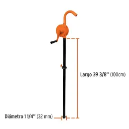  Bombas Extractora de aceite con Manivela, Tubo 1 1/4" Longitud 100 cm, BOMEX-25 10067 Truper 100.847458 Bomba Extractora de Ace