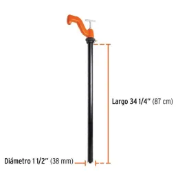  Bombas Extractora de Solventes con manija tipo T, Tubo 1 1/2" Longitud 86 cm, BOMEX-35 16853 Truper 68.644068 Bomba Extractora 