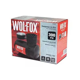  Mini Compresor Aire 300PSI para Autos conAdaptador Wolfox WF1011 34.745763 Mini Compresor Aire 300PSI para Autos con Adaptador 