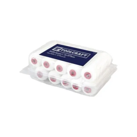  Repuesto Espuma 4" E3/8" 10Piezas para Rodillo Toolcraft TC4561 9.322034 Repuesto Espuma 4" E3/8" 10Piezas para Rodillo Toolcra