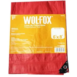  Lona 6x8" Rafia Polietileno Multiproposito Rojo Wolfox WF0019 7.79661 Lona 6" x 8" Rafia Polietileno Multiproposito Rojo Wolfox