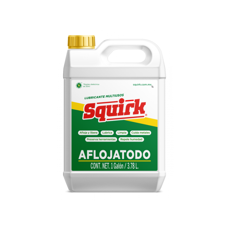  Aceite Lubricante Aflojatodo 1G Multiusos aerosol Squirk SK04L 113.559322 Aceite Lubricante Aflojatodo 1G / 3.78L Multiusos Aer