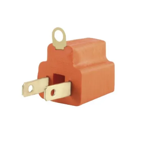  Enchufes Convertidora a TierraPolarizado Naranja H Fulgore FU0106 1.101695 Enchufe Adaptador Convertidor a Tierra Polarizado Na