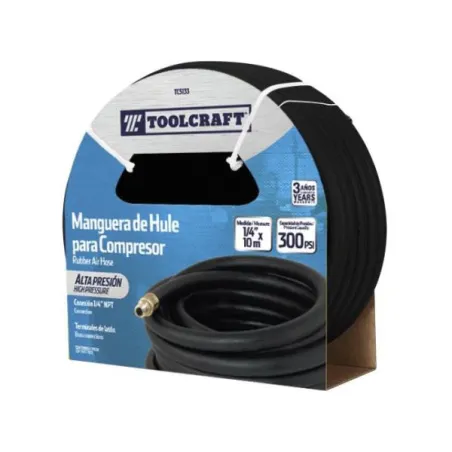 Manguera 1/2" 15M  Alta Presión Para CompresoraAire Toolcraft TC5136 196.610169 Manguera 1/2 x 15M Alta Presión Para Compresora