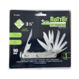  Alicates Multiherramientas 15 en 1 Multi-Tool 3-1/2" Rotter RO6804 6.101695 Alicates Multiherramientas 15 en 1 Multi-Tool 3-1/2