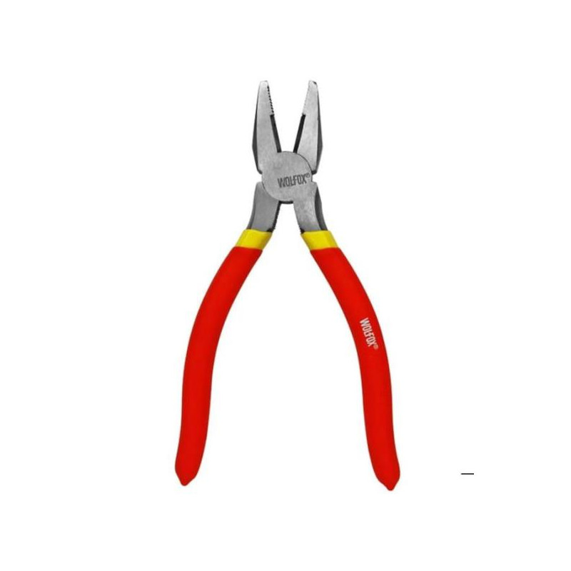  Alicates Universal 7" Mvinil Electricista Wolfox WF0857 10.423729 Alicates Universal 7" Mango Vinil Electricista Wolfox WF0857
