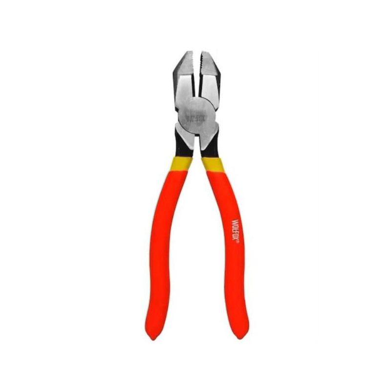  Alicates Universal 9" Profesional UsoRudo Electricista Wolfox WF0829 18.644068 Alicates Universal 9" Profesional Uso Rudo Elect