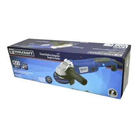  Esmeril Amoladora Angular 4 1/2" 1200W +DiscoCorteExtraFino Toolcraft CK0017 151.694915 Esmeril Amoladora Angular 4 1/2" 1200W 