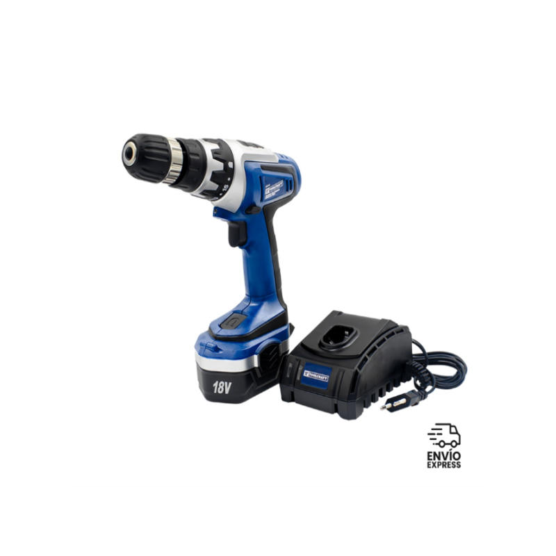  Taladro Atornillador Inalambrico 3/8” 18V Toolcraft TC4114                     182.20339 Taladro Atornillador Inalambrico 3/8 1