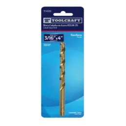  Brocas HSS-CO 9/64" 2-3/4" M-35 Cobaltadas para Metal Toolcraft TC4323 5 Brocas HSS-CO 9/64" x 2-3/4" M-35 Cobaltadas para Meta