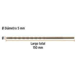  Brocas Concreto 5mm x150mm ZP3 Ctungsteno Truper 102341 1.694915 Brocas Concreto 5mm x 150mm ZP3 Ctungsteno Truper 102341

Cuer
