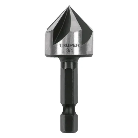  Brocas Avellanadores para Metal 3/4" x50mm Z1/4 Trupe 102382 14.915254 Brocas Avellanadores para Metal 3/4" x 50mm Z1/4 Trupe 1