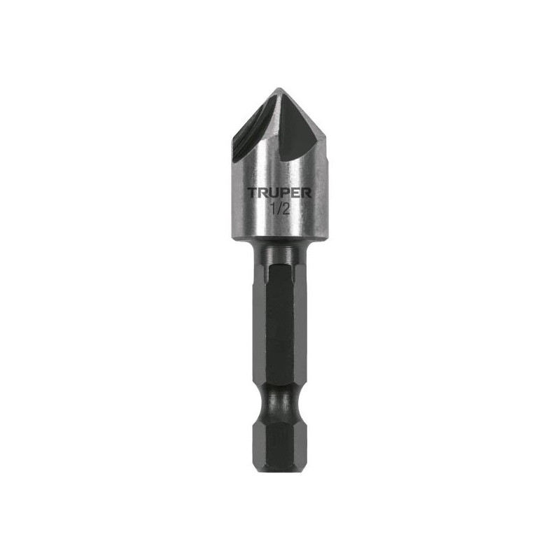  Brocas Avellanadores para Metal 1/2" x50mm Z1/4 Trupe 102380 7.542373 Brocas Avellanadores para Metal 1/2" x 50mm Z1/4 Trupe 10