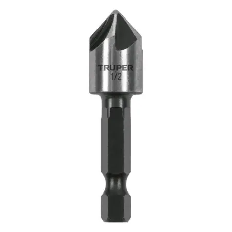  Brocas Avellanadores para Metal 1/2" x50mm Z1/4 Trupe 102380 7.542373 Brocas Avellanadores para Metal 1/2" x 50mm Z1/4 Trupe 10