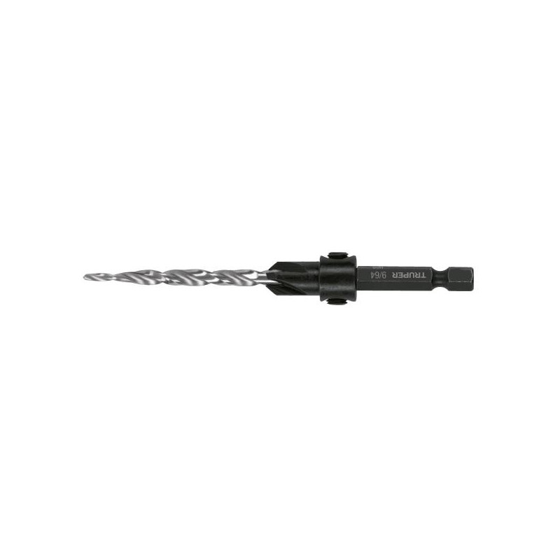  Brocas Avellanadoras 5mm x61mm para Madera Truper 102377 12.966102 Brocas Avellanadoras N° 10 para madera 5mm x 61mm Truper 102