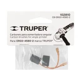  Bolsa con 2 carbones de repuesto para 100735 ERGO-4580-2 Truper 102810 5.847458 Bolsa con 2 carbones de repuesto para 100735 ER