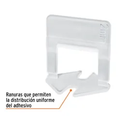  Bolsa con 100 anclas rectas para nivelación de azulejos Porcelanatos Niveladores Truper 100517 7.881356 Bolsa con 100 anclas re