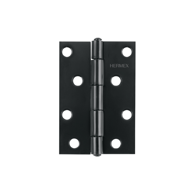 Bisagras Rectangular 4" x2-3/4" Acero Negro CMbola 1.8mm Hermex 45638 3.050847 Bisagras Rectangular 4" x 2-3/4" Acero Negro CMb