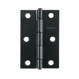  Bisagras Rectangular 3-1/2" x2-1/8" Acero Negro CMbola 1.6mm Hermex 45637 2.118644 Bisagras Rectangular 3-1/2" x 2-1/8" Acero N