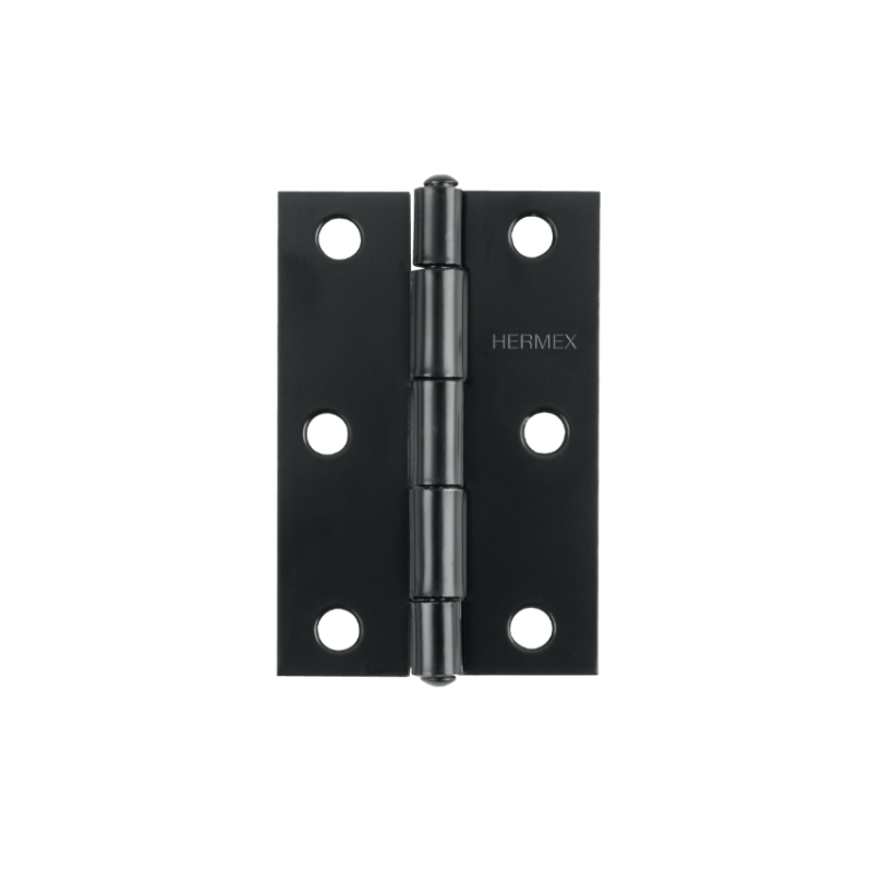  Bisagras Rectangular 3-1/2" x2-1/8" Acero Negro CMbola 1.6mm Hermex 45637 2.118644 Bisagras Rectangular 3-1/2" x 2-1/8" Acero N