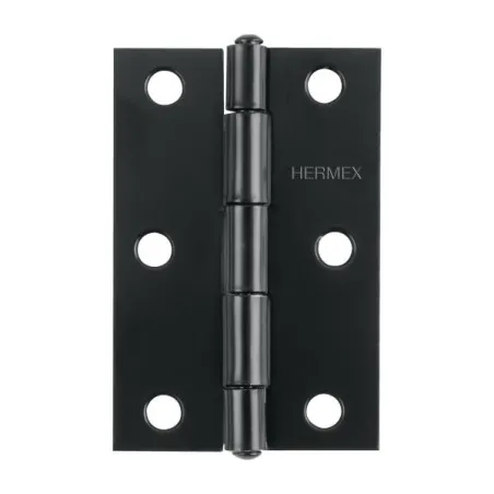  Bisagras Rectangular 3" x2" Acero Negro CMbola 1.4mm Hermex 45636 1.694915 Bisagras Rectangular 3" x 2" Acero Negro CMbola 1.4m