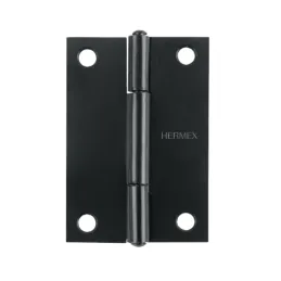  Bisagras Rectangular 2" x1-1/2" Acero Negro CMbola 1.1mm Hermex 45634 0.847458 Bisagras Rectangular 2" x 1-1/2" Acero Negro CMb