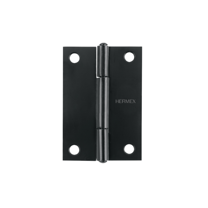  Bisagras Rectangular 2" x1-1/2" Acero Negro CMbola 1.1mm Hermex 45634 0.847458 Bisagras Rectangular 2" x 1-1/2" Acero Negro CMb