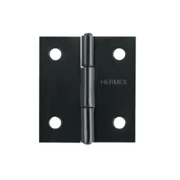  Bisagras Rectangular 1-1/2" x1-3/16" Acero Negro CMbola 1.1mm Hermex 45633 0.677966 Bisagras Rectangular 1-1/2" x 1-3/16" Acero
