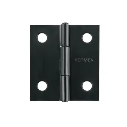  Bisagras Rectangular 1" x7/8" Acero Negro CMbola 1mm Hermex 45632 0.508475 Bisagras Rectangular 1" x 7/8" Acero Negro CMbola 1m