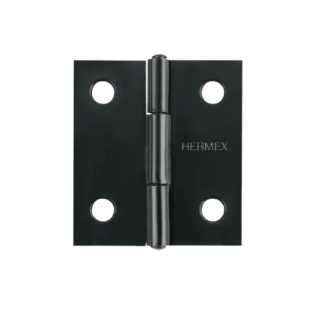  Bisagras Rectangular 1" x7/8" Acero Negro CMbola 1mm Hermex 45632 0.508475 Bisagras Rectangular 1" x 7/8" Acero Negro CMbola 1m