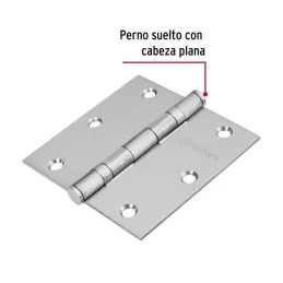  Bisagras cuadrada 3-1/2" Acero Inoxidable Capuchina CPlana 2mm Hermex 43228 8.983051 Bisagras cuadrada 3-1/2" Acero Inoxidable 