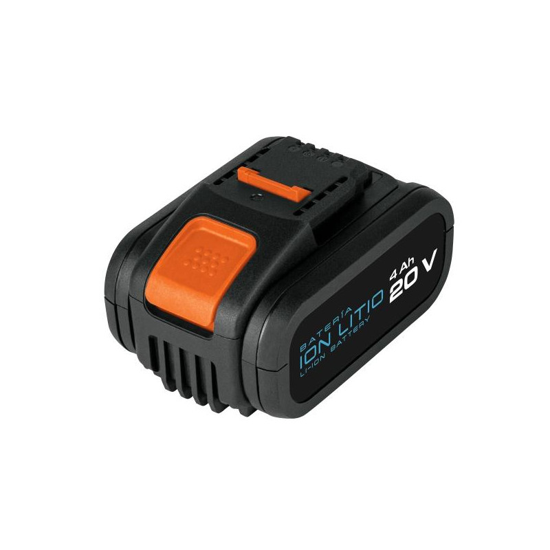  Batería ión Litio 20V 4Ah ROTI-20A TALI-20A DIMI-20A LIMI-20A Truper 101822 154.237288 Batería ión Litio 20V 4Ah ROTI-20A TALI-