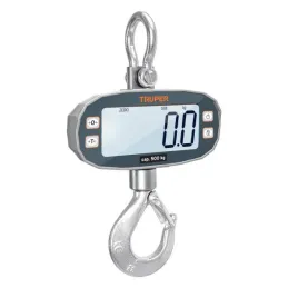  Balanzas Digital Colgante 500kg Recargable AutoApagado Truper 102543 397.457627 Balanzas Digital Colgante 500kg Recargable Auto